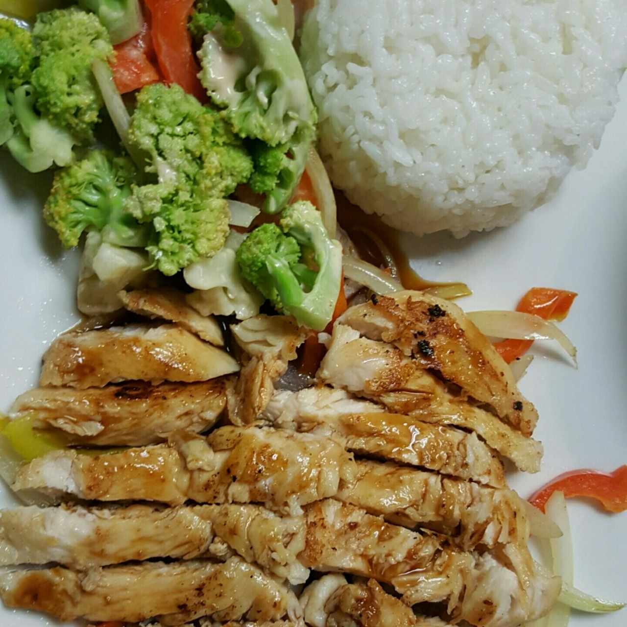pollo teriyaki