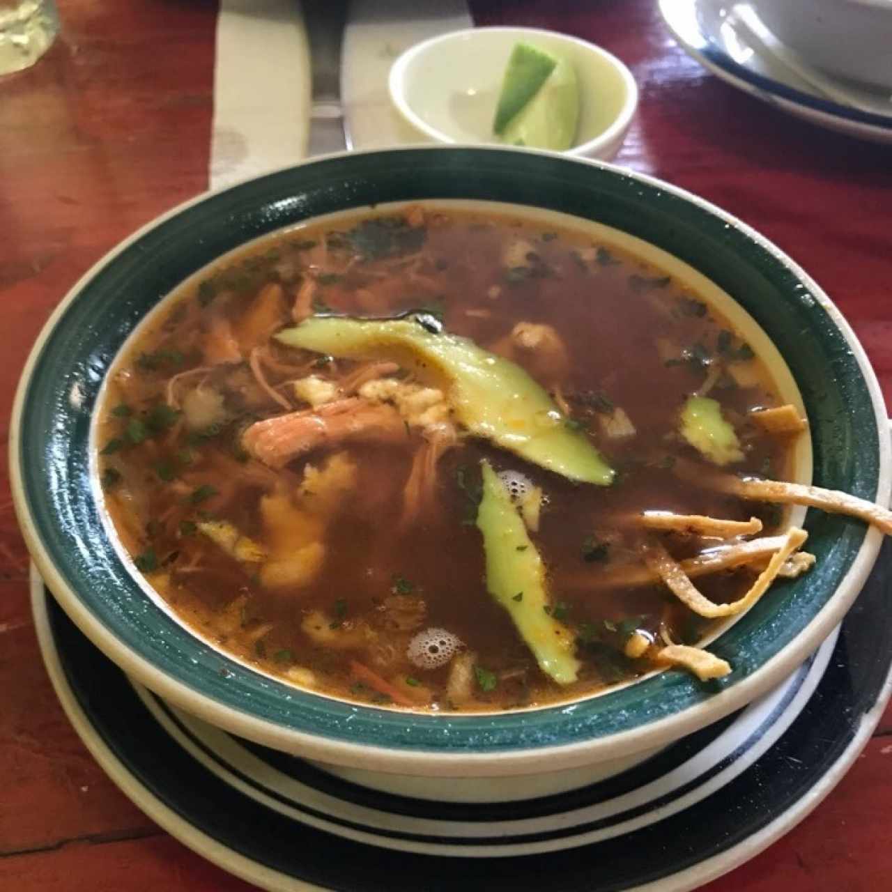 sopa de tortilla
