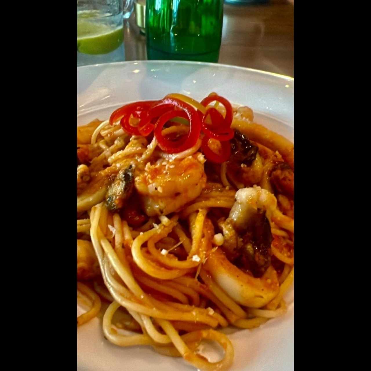 pasta mariscos