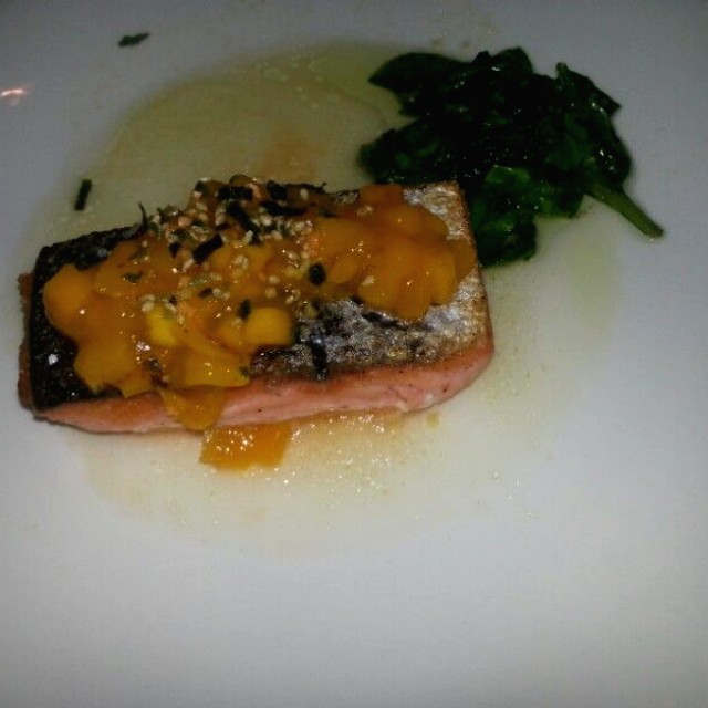Salmon crocante