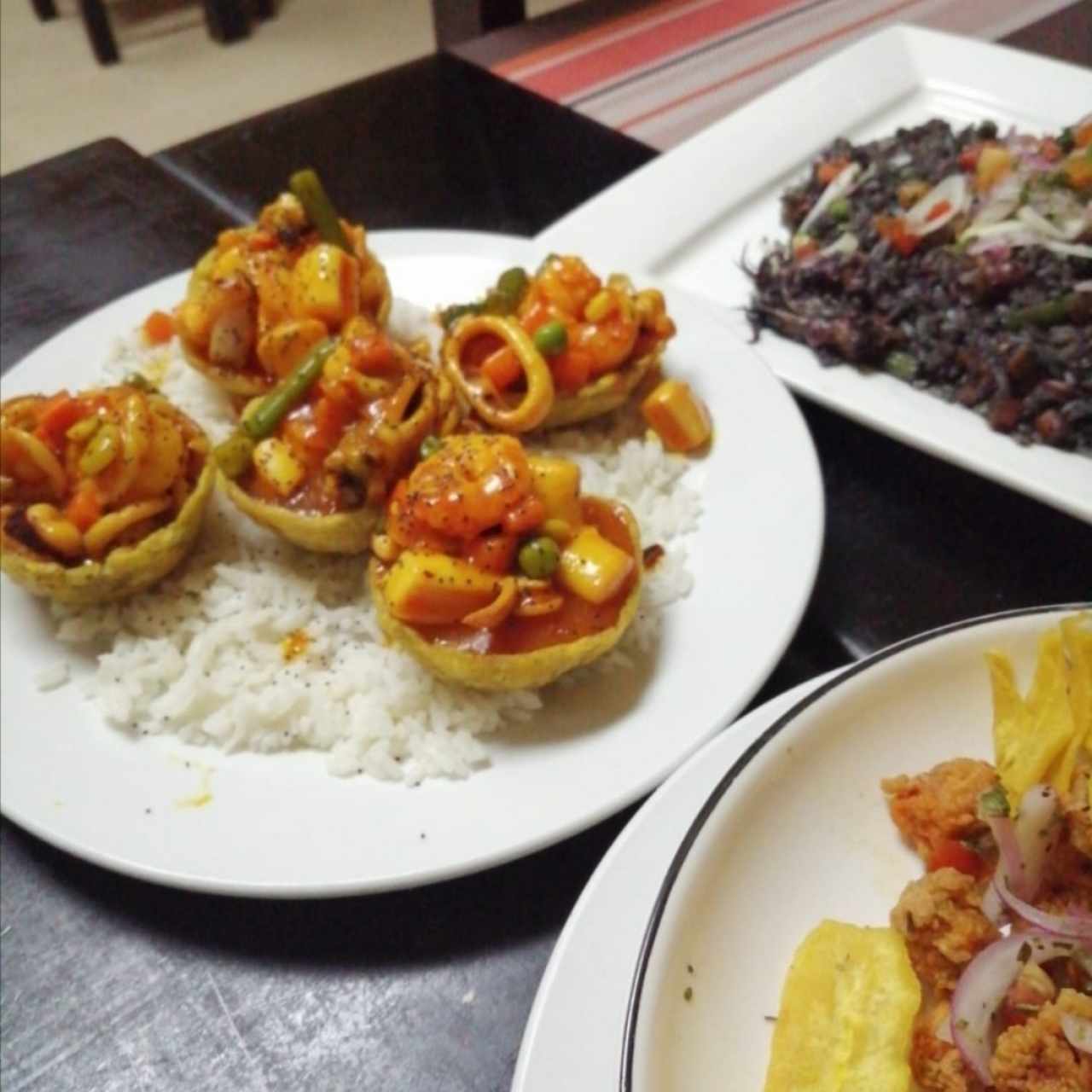 Patacones rellenos