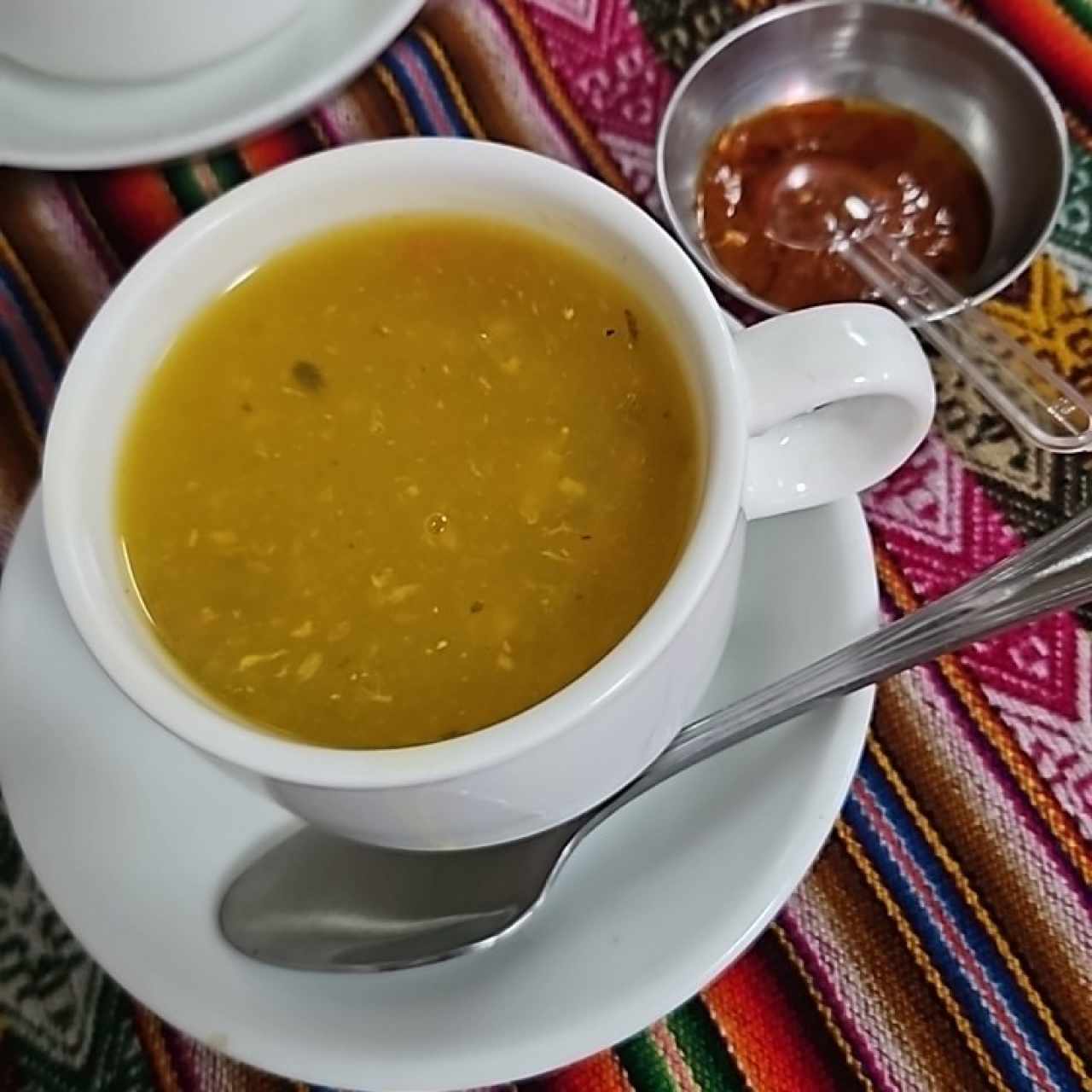 sopa de mariscos cortesia