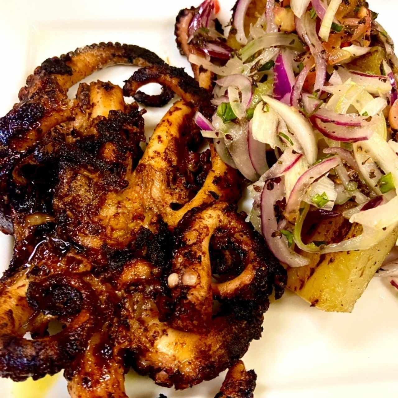 Pulpo a la plancha