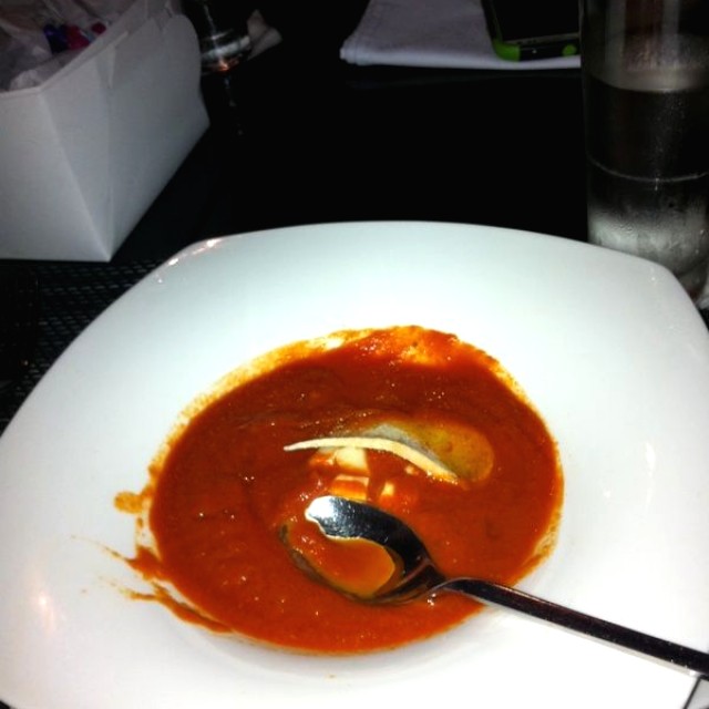 Crema de Tomate con Mozzarella