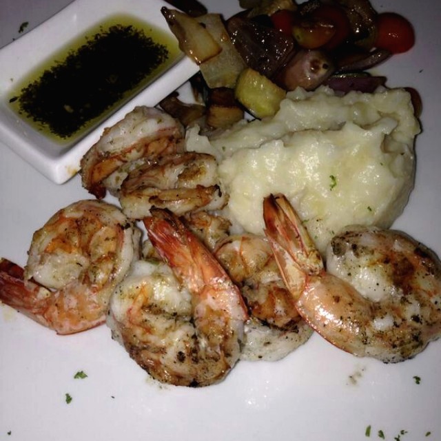 Camarones a la parrilla