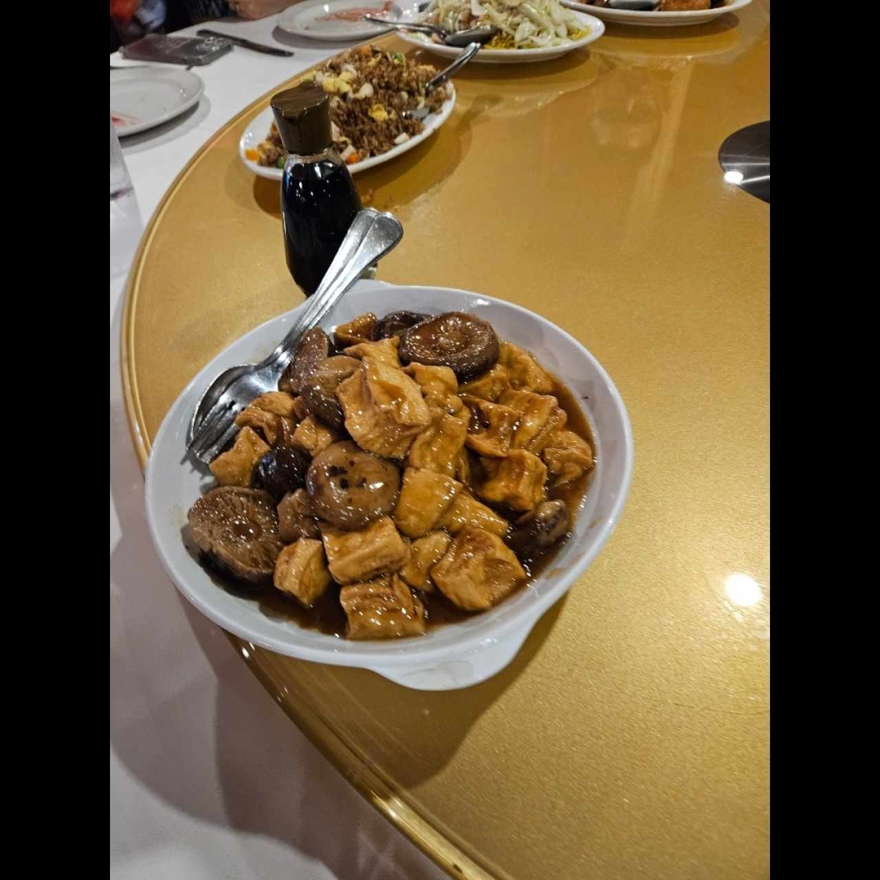 Vegetariano - Tofu con Hongos