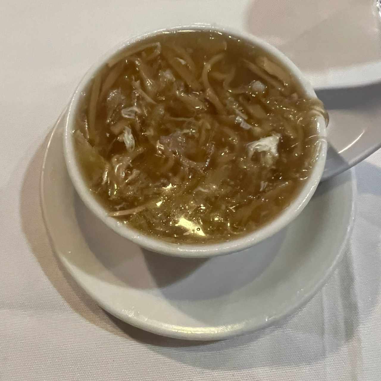 Sopa de aleta de tiburón 