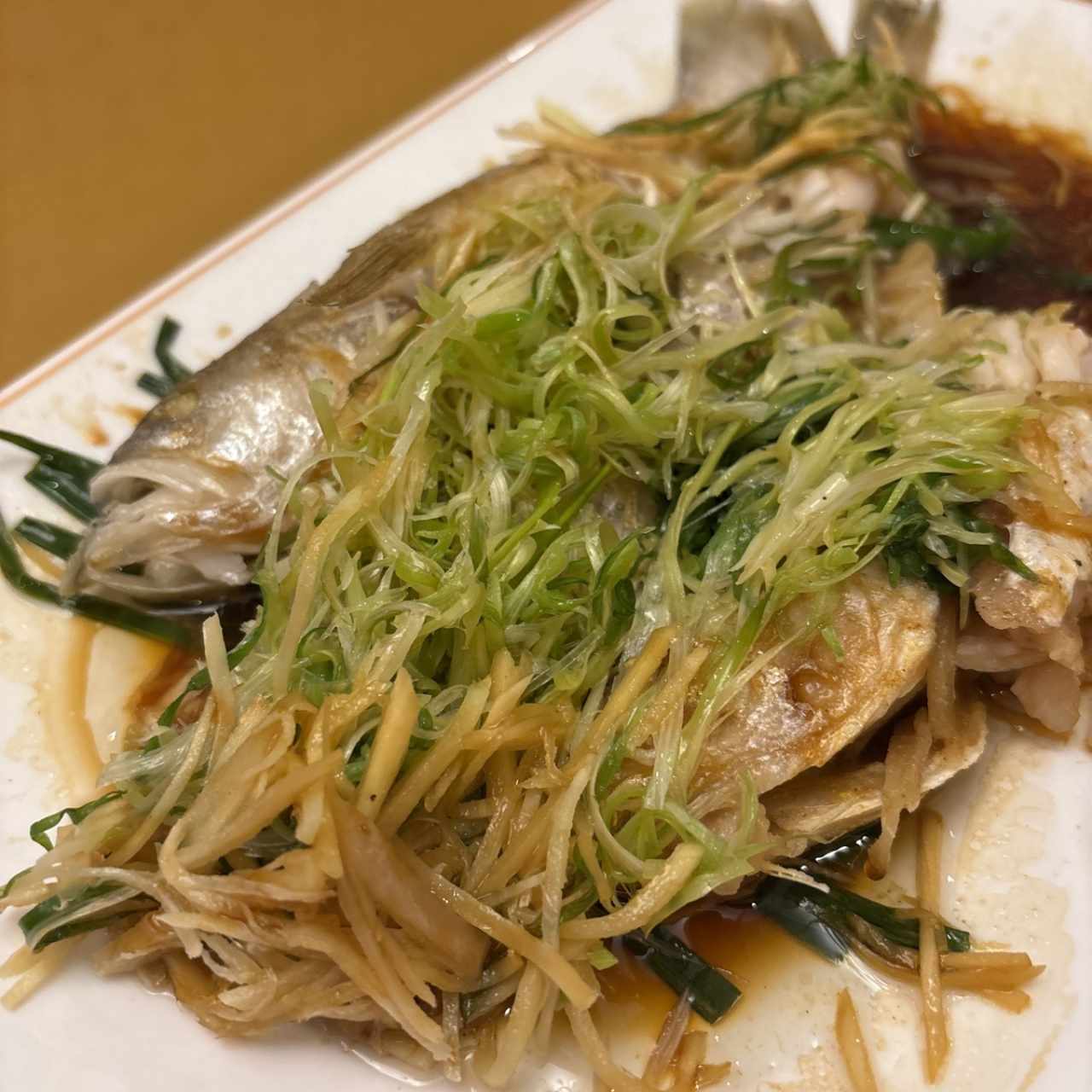 Filete de Pescado al Vapor (Rebanadas)