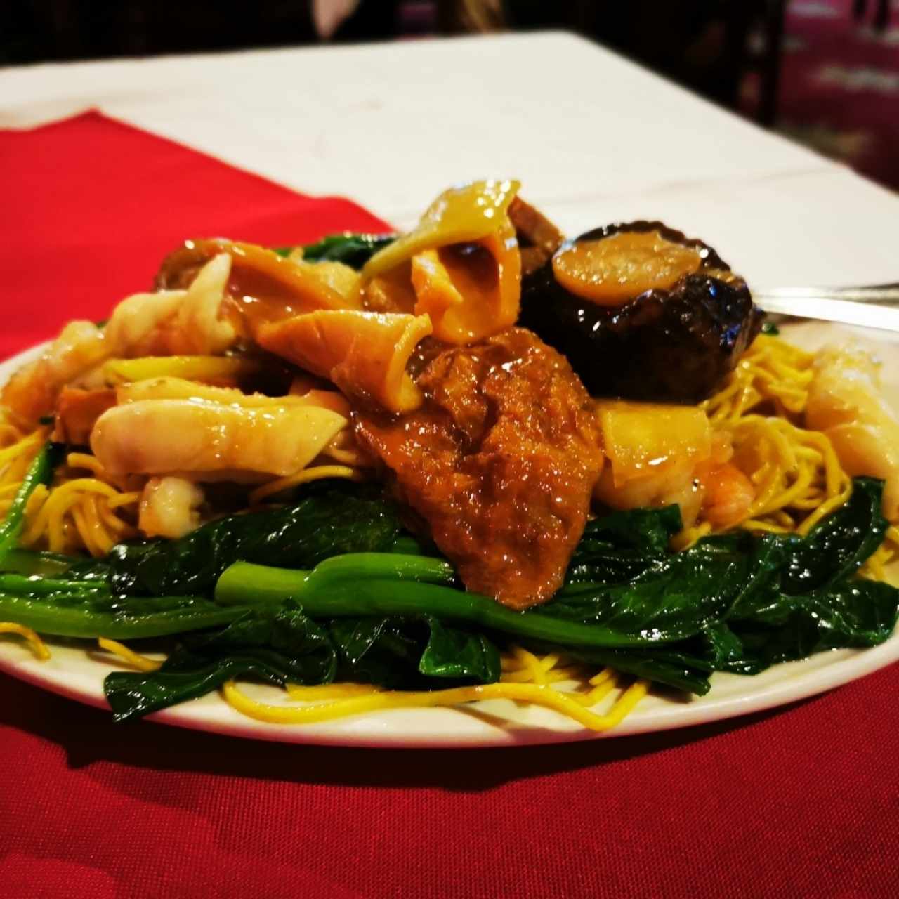Chow mein a la cantón