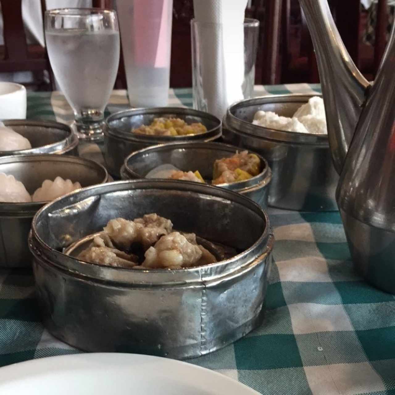 Costillas y siu mai 