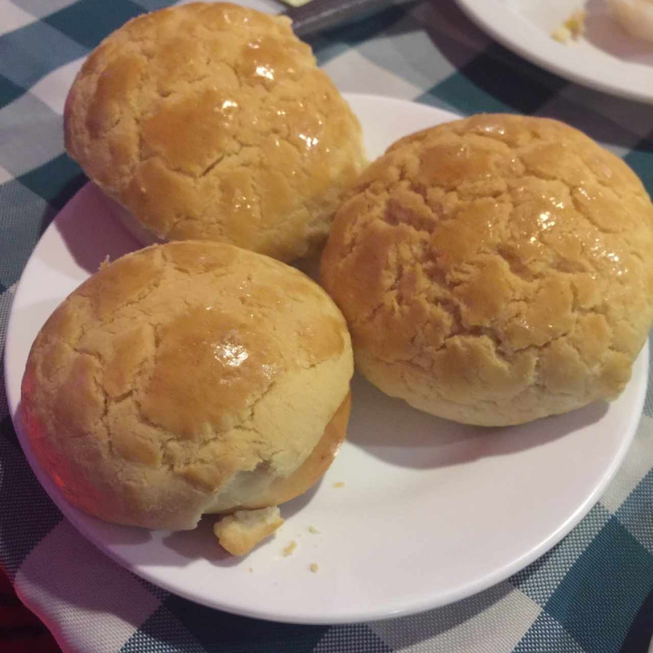 Polo pao (pan de piña)