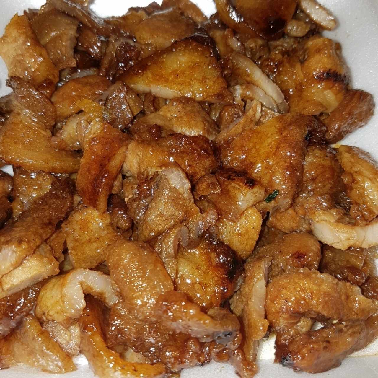 Puerco al carbon 