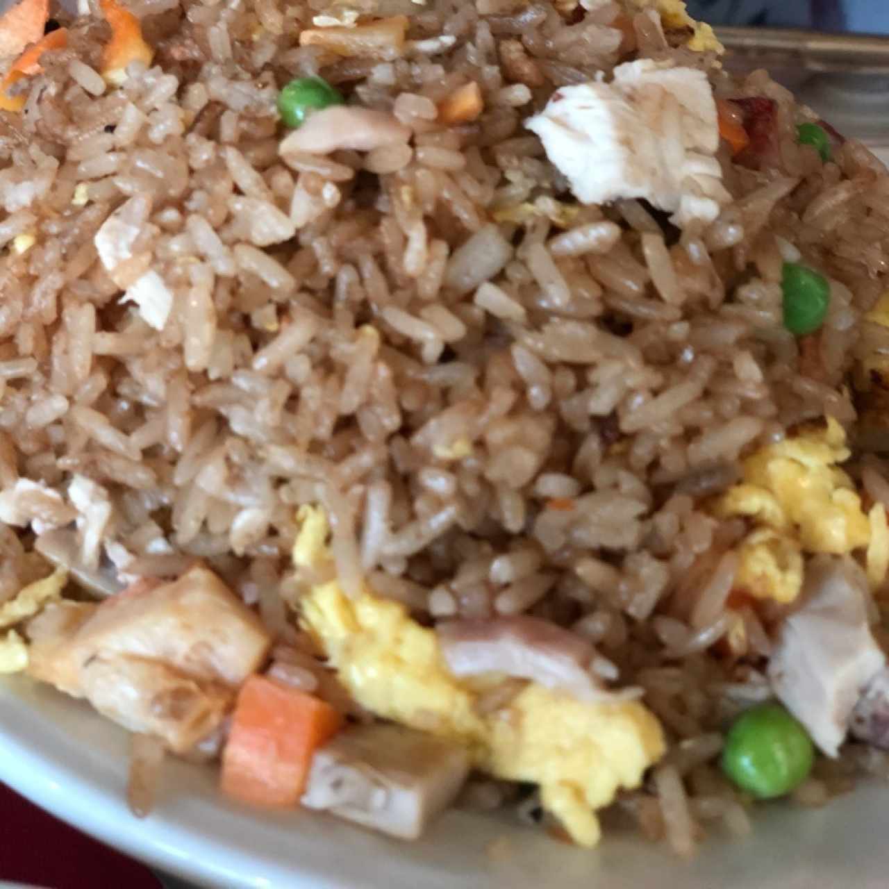 Arroz pollo y cerdo