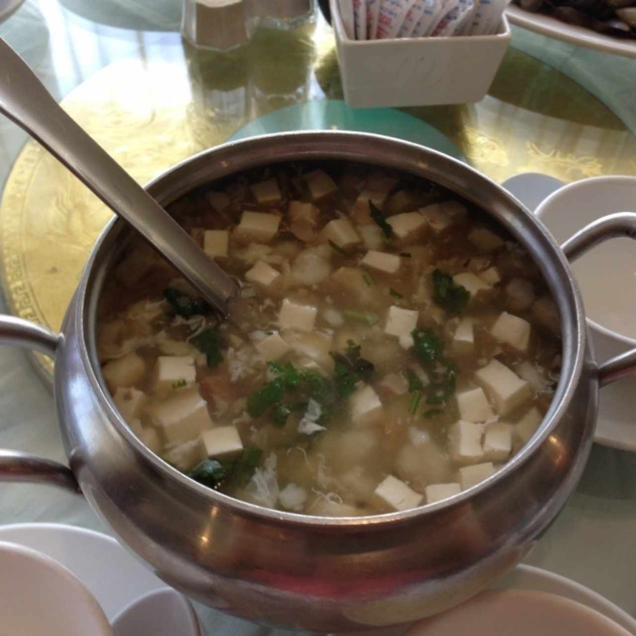 Crema de mariscos