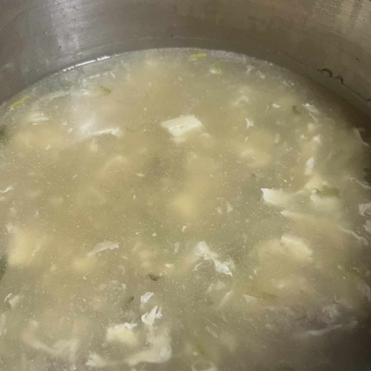 Crema de Tofu con Carne