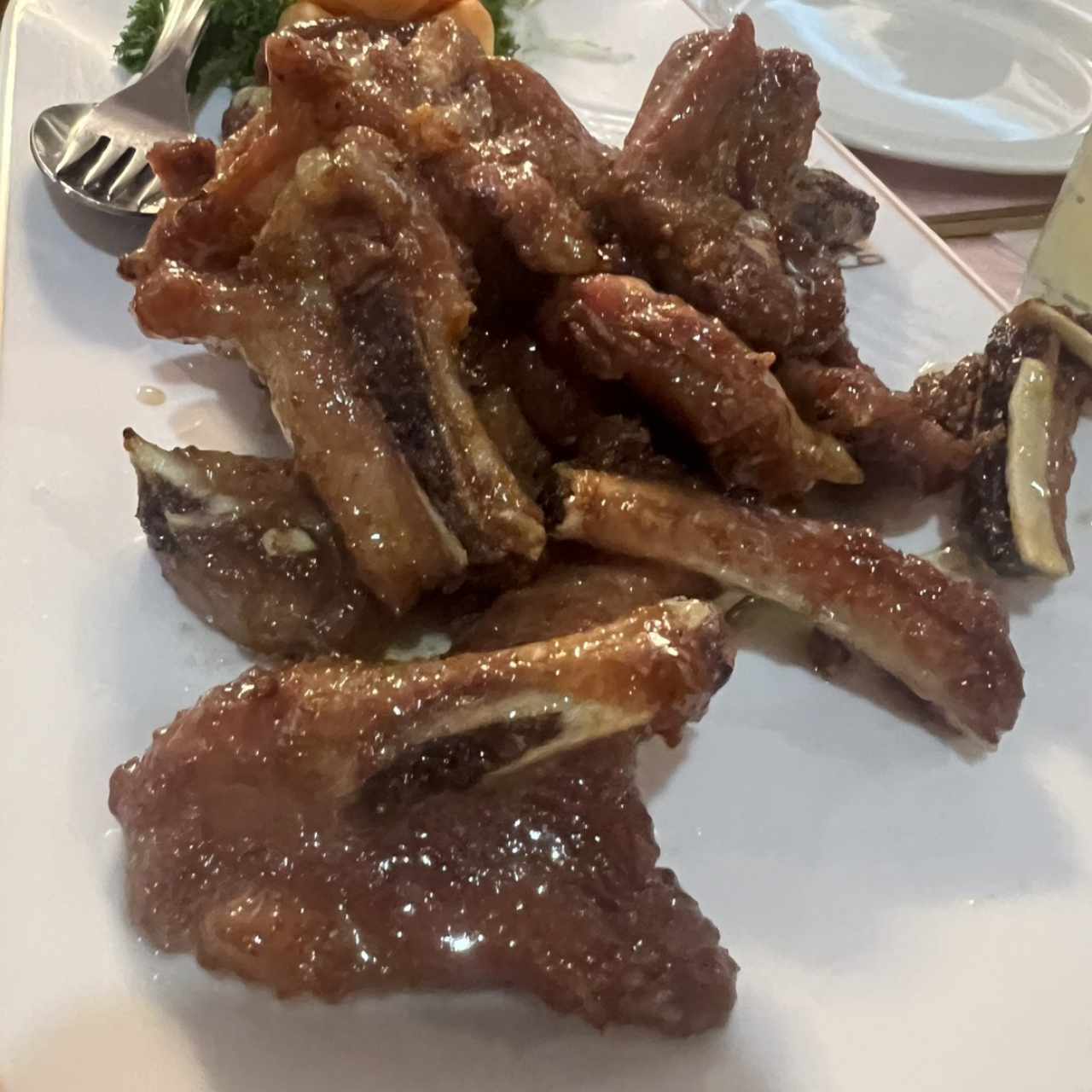 Costillas con Ajo y Miel