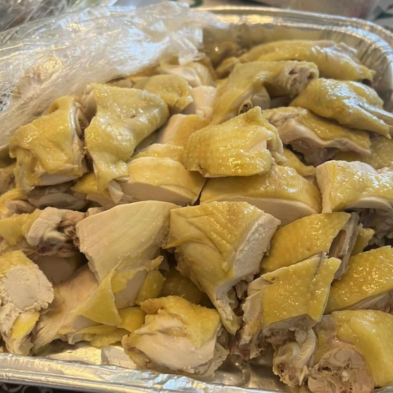 Gallina en Salsa de Jengibre (Suave)