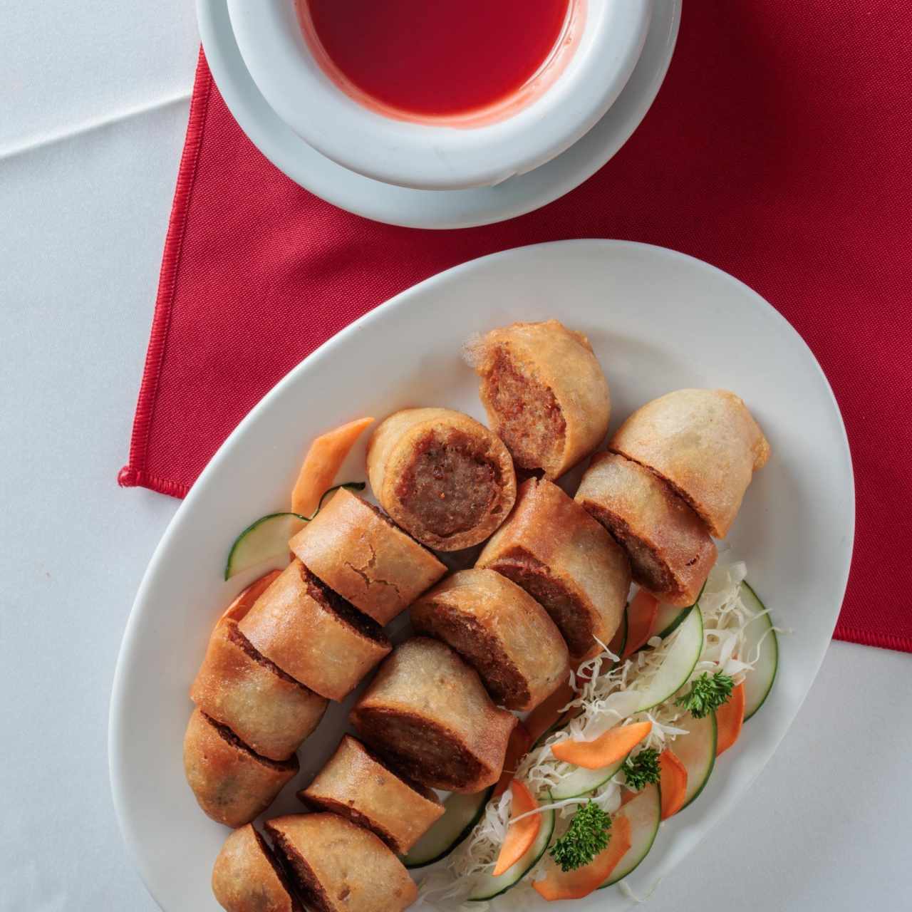 Rollos Primavera (carne)