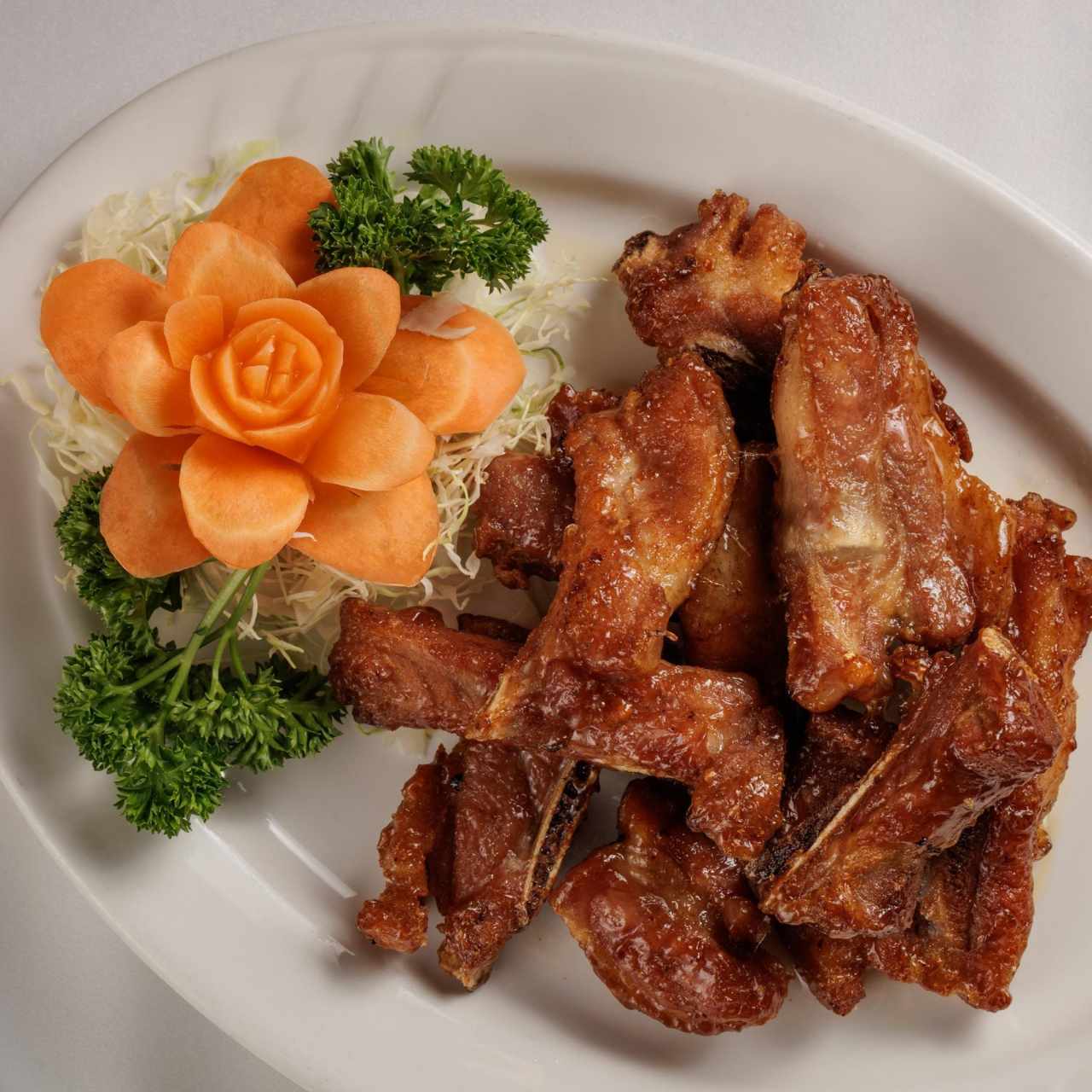 Costillas con Ajo y Miel
