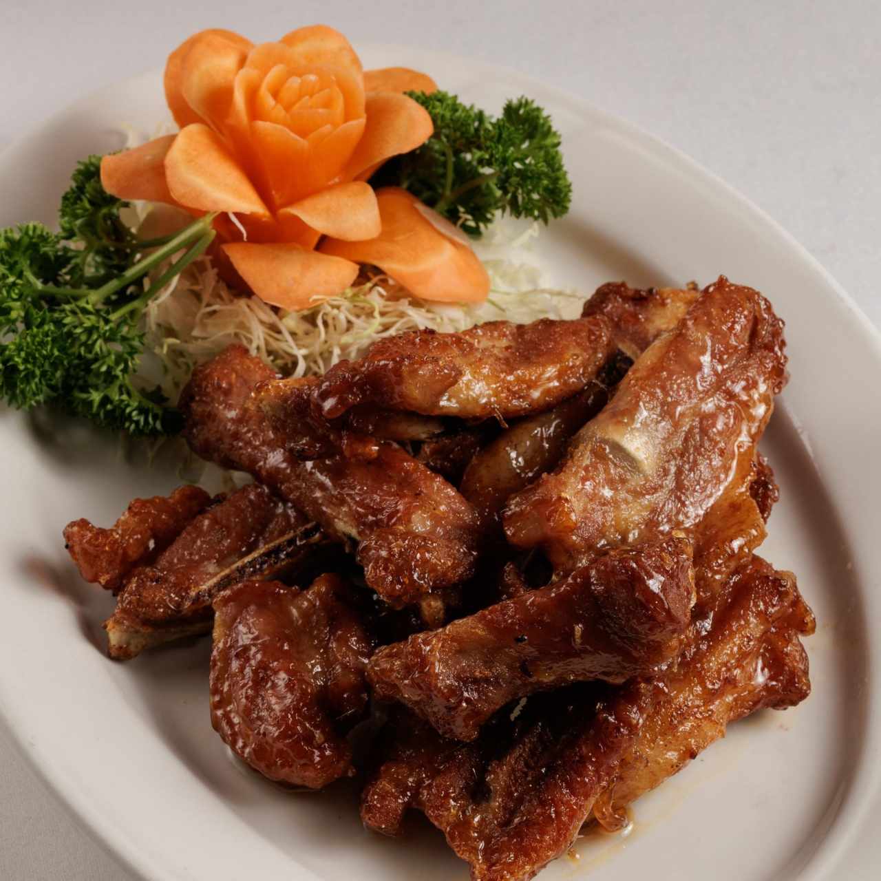 Costillas con Ajo y Miel