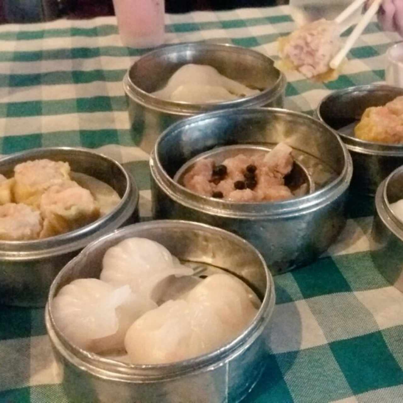 Ha Kao, Siu Mai, Costillitas, Empanada de Camaron