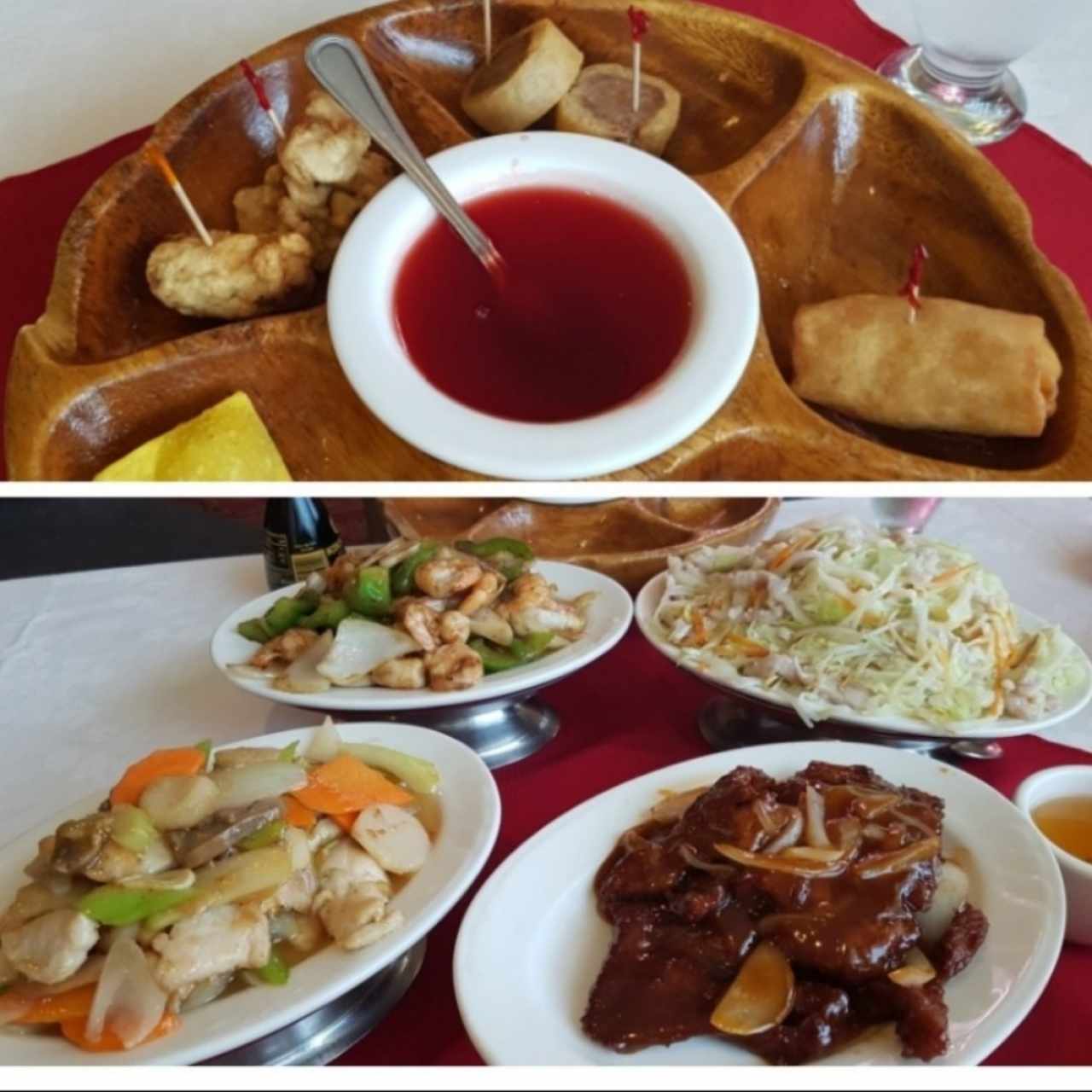 menú establecido