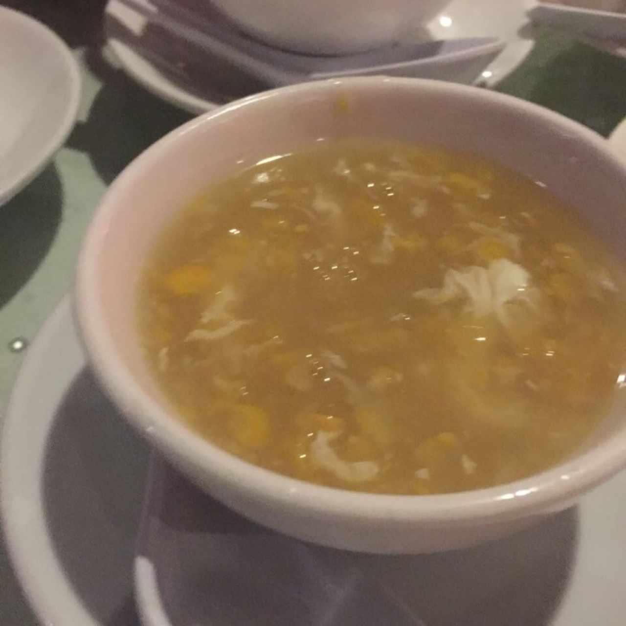 crema de maiz con pollo