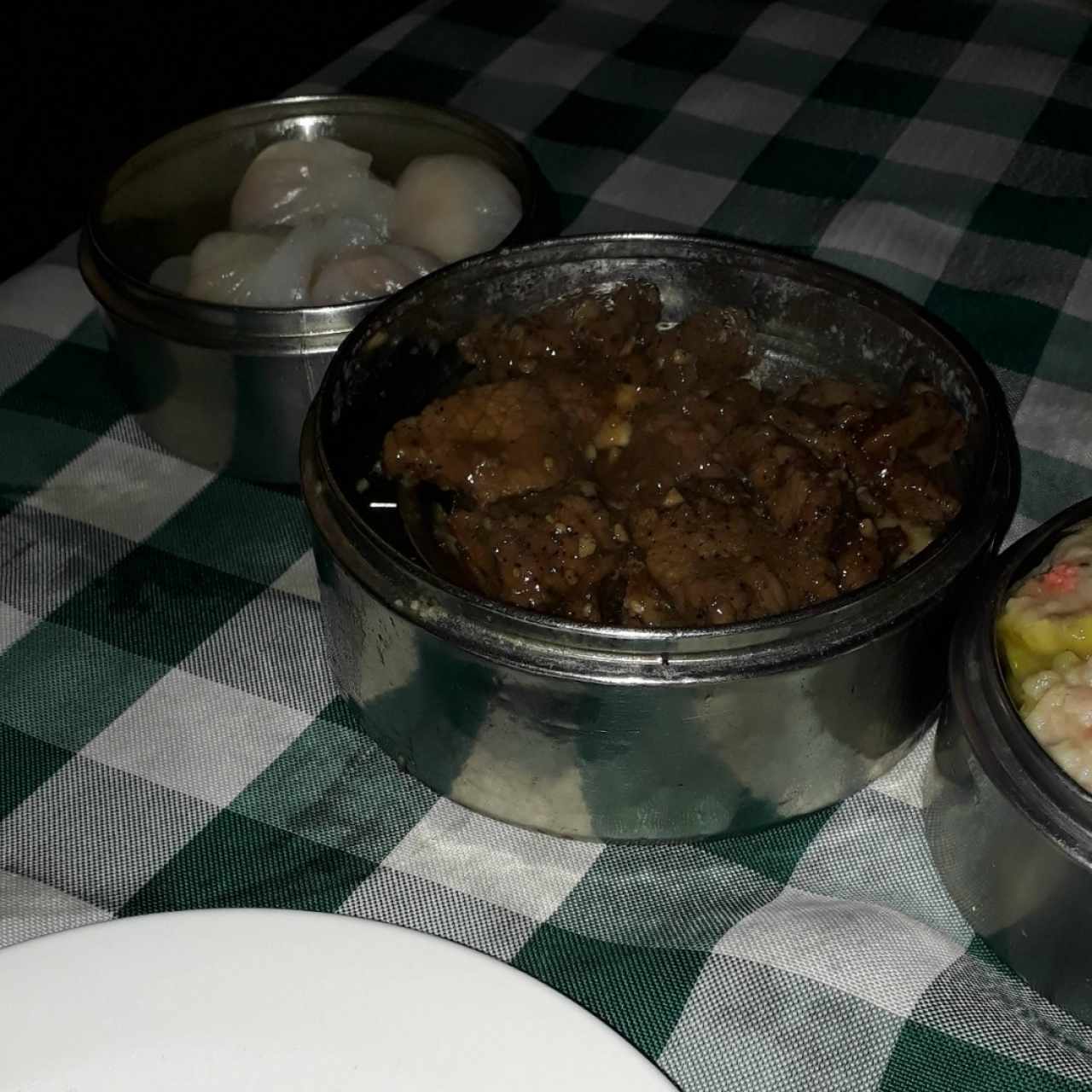 ha kao y carne en salsa de Frijol negro