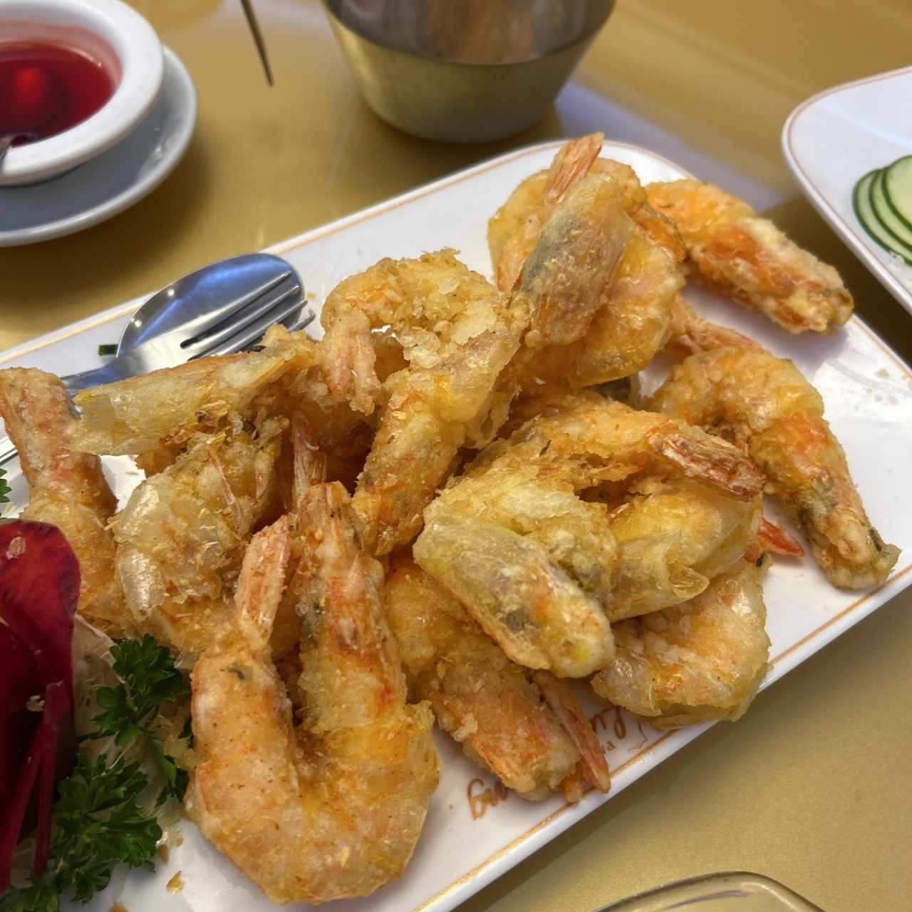 Langostinos Salteados (Sal y Pimienta)