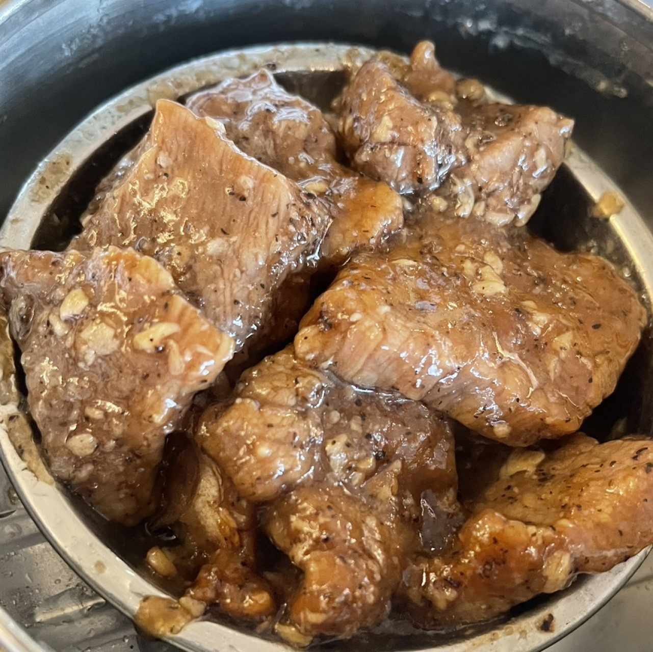 Carne a la Pimienta