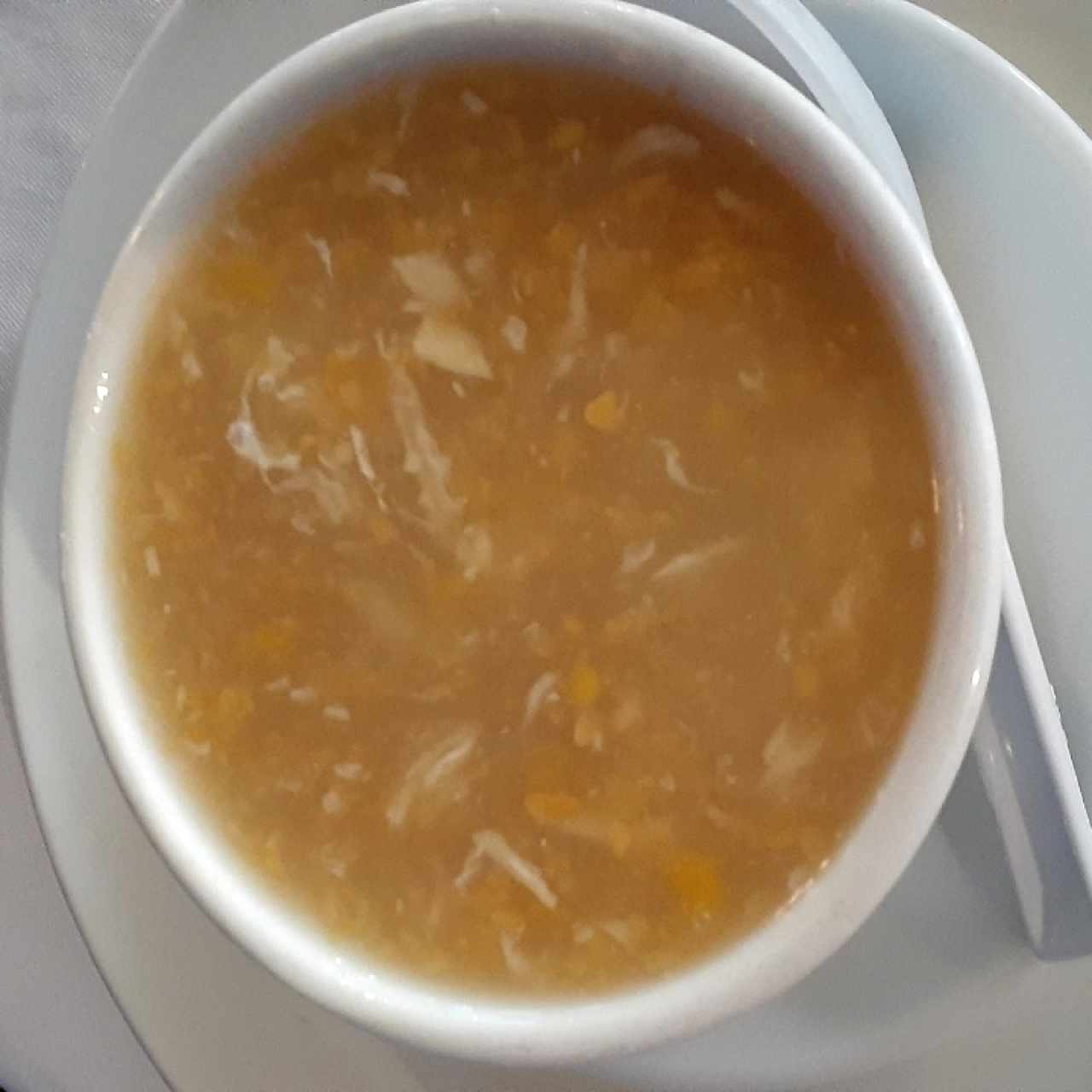 Crema de maíz
