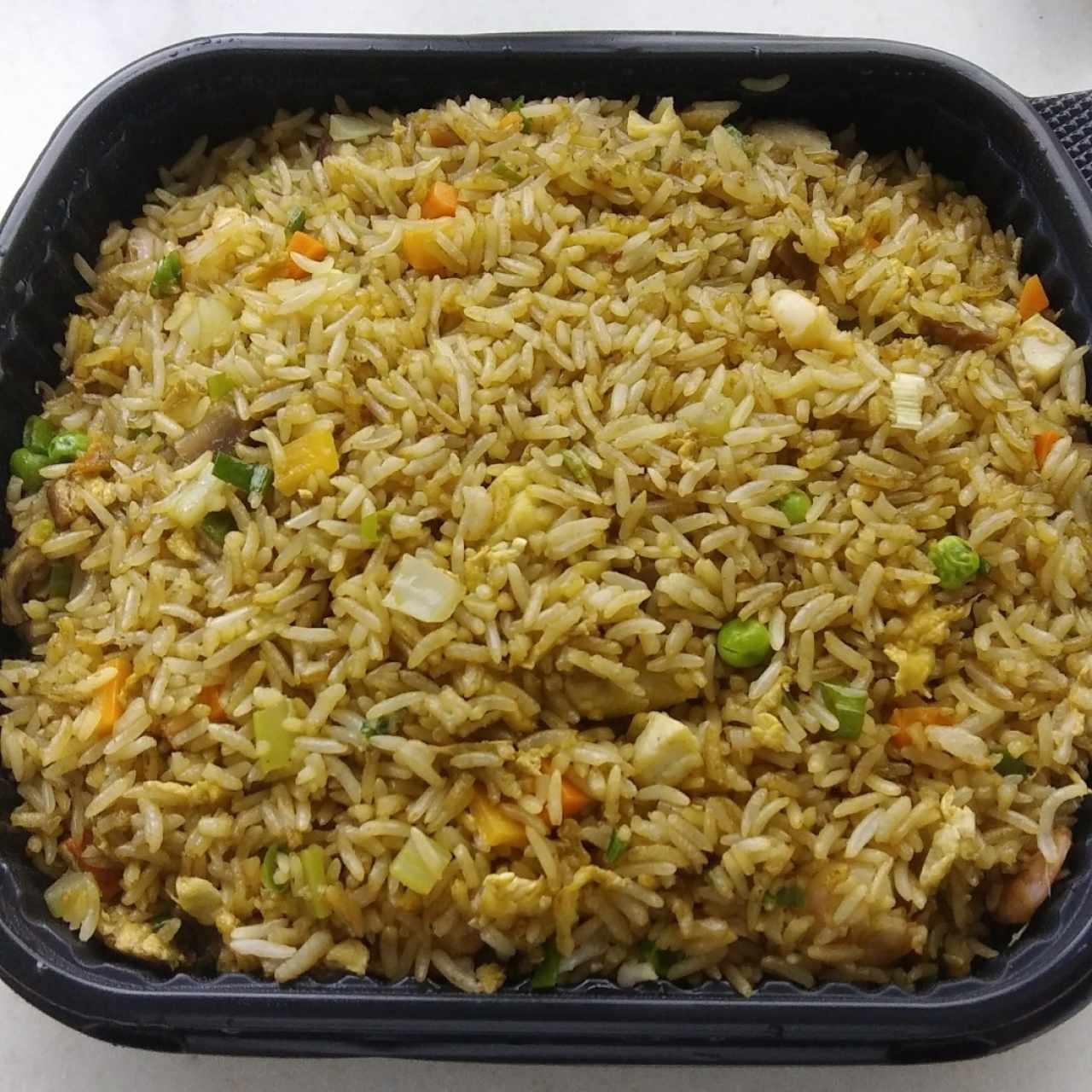 Arroz de combinación.
