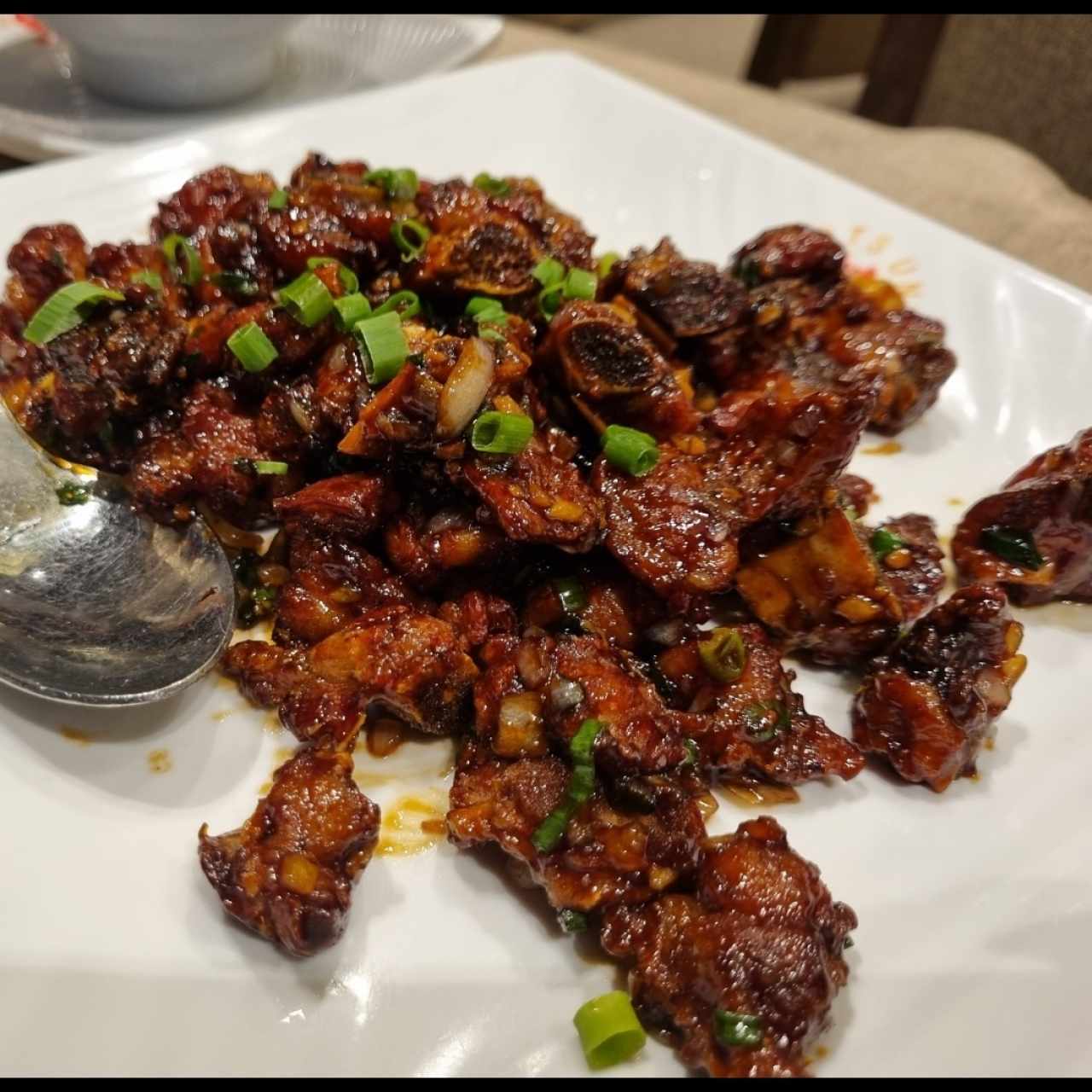 Costilla de cerdo en salsa Siu