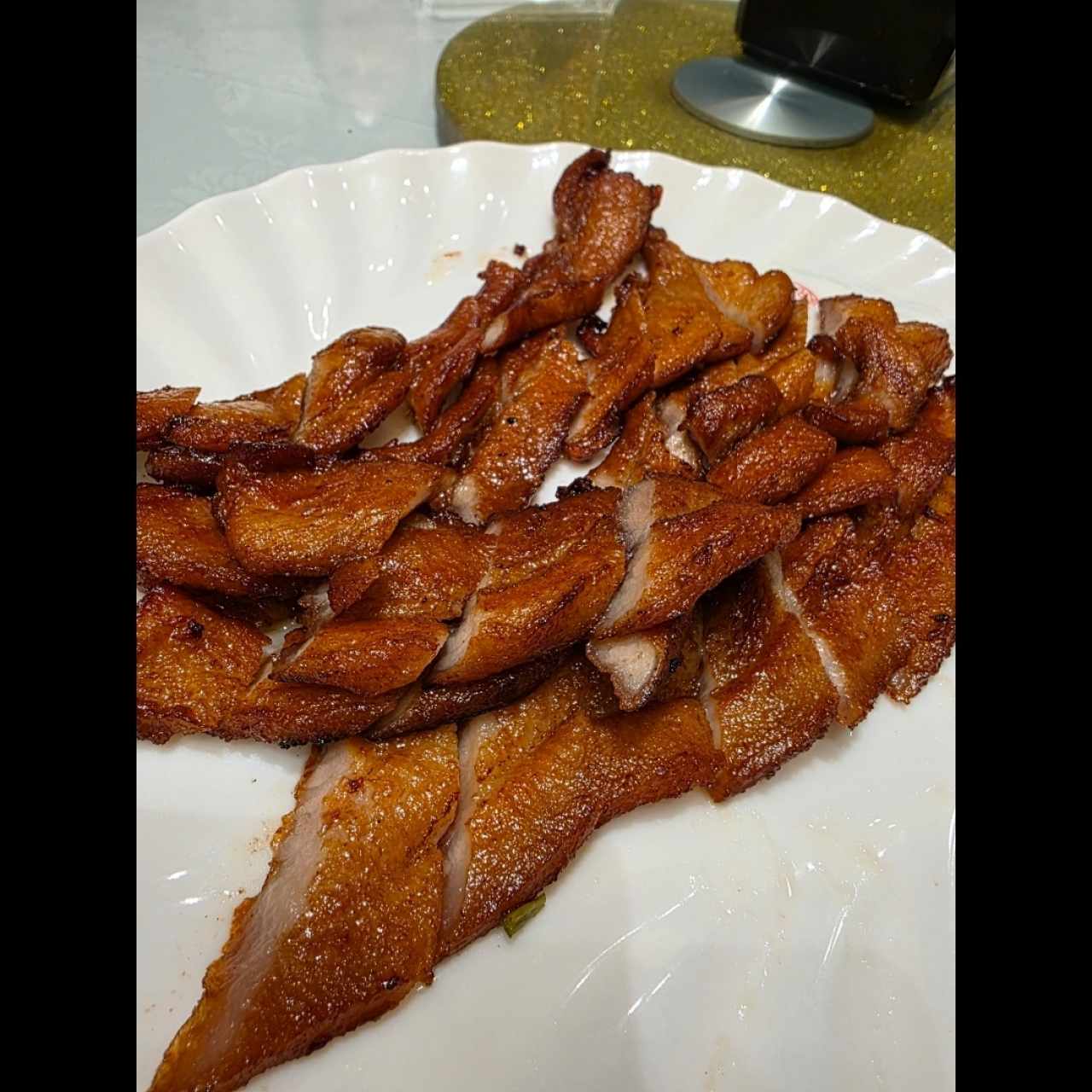 Platos especiales - Puerco al carbón