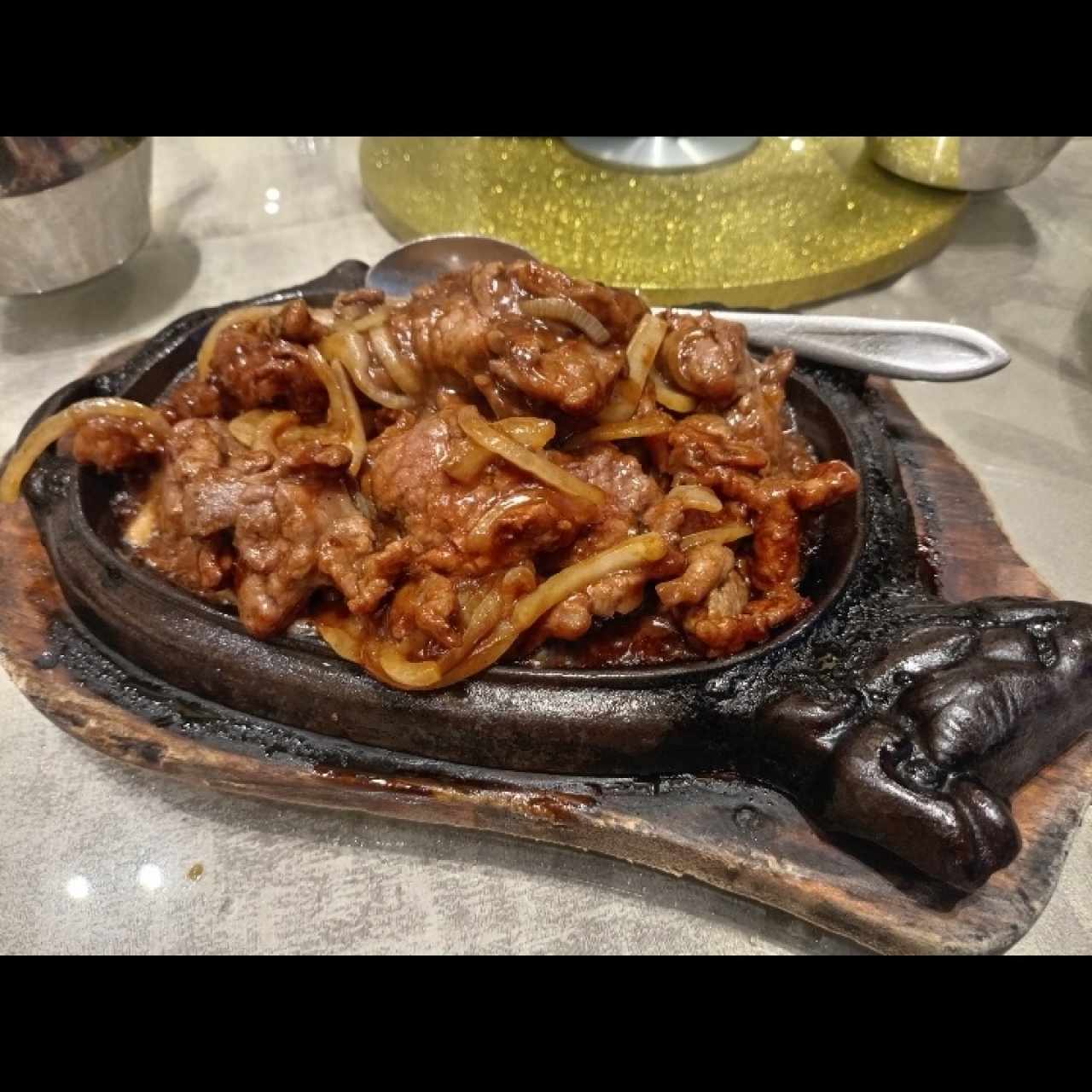 Carne a la plancha 