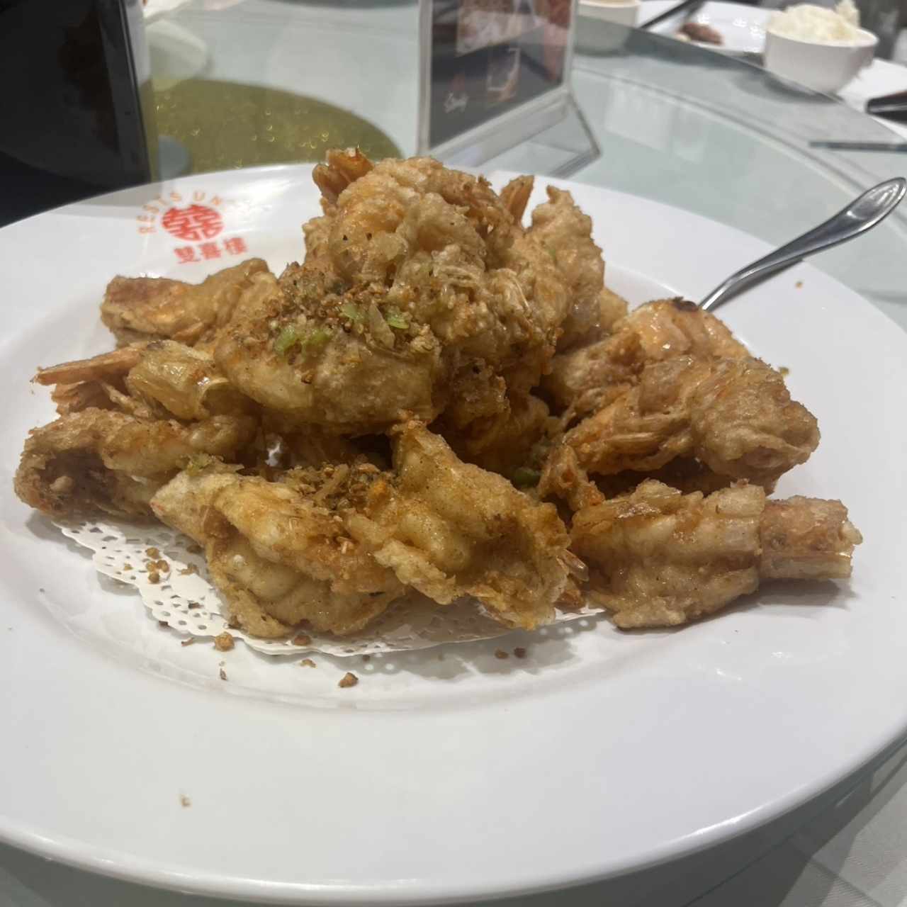 Langostinos en sal y pimienta