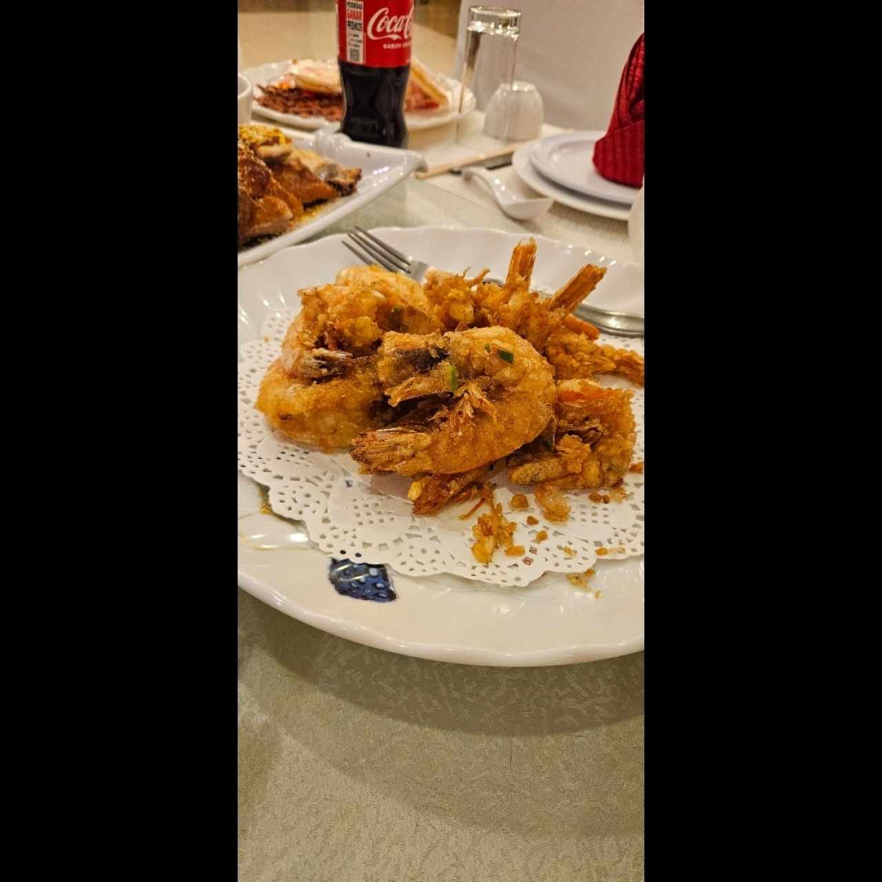 Camarones Apanados Estilo Chino