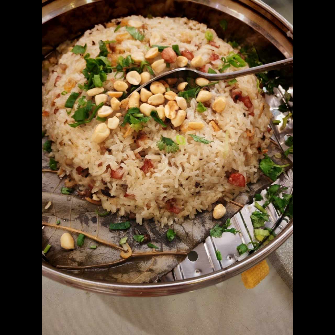 Arroz glutinoso combinación 
