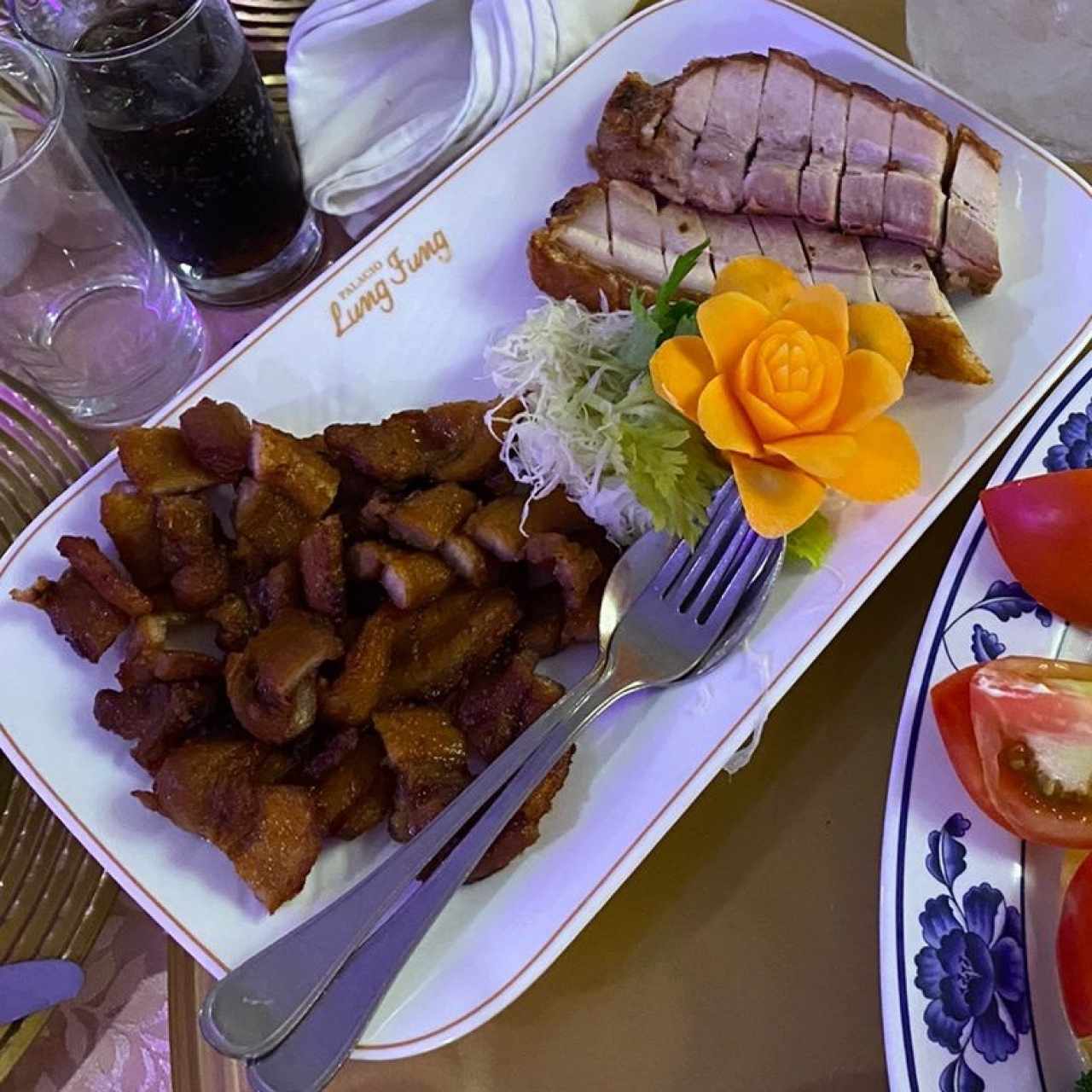 Puerco - Puerco asado agridulce