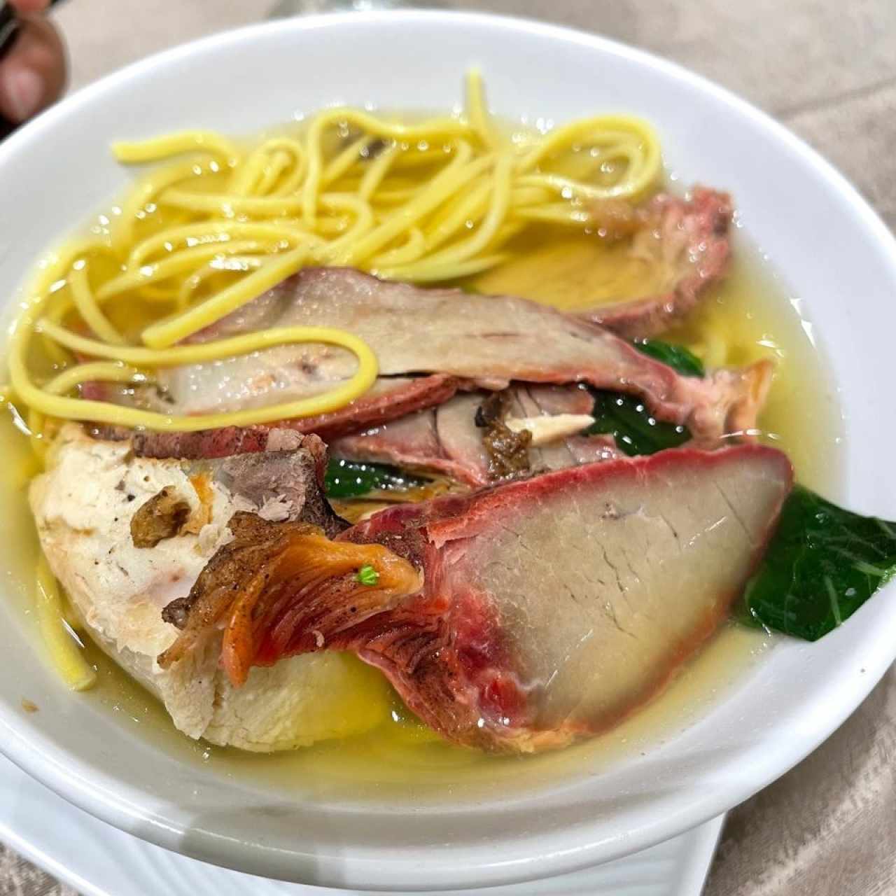 Sopa Wanton Con Fideos