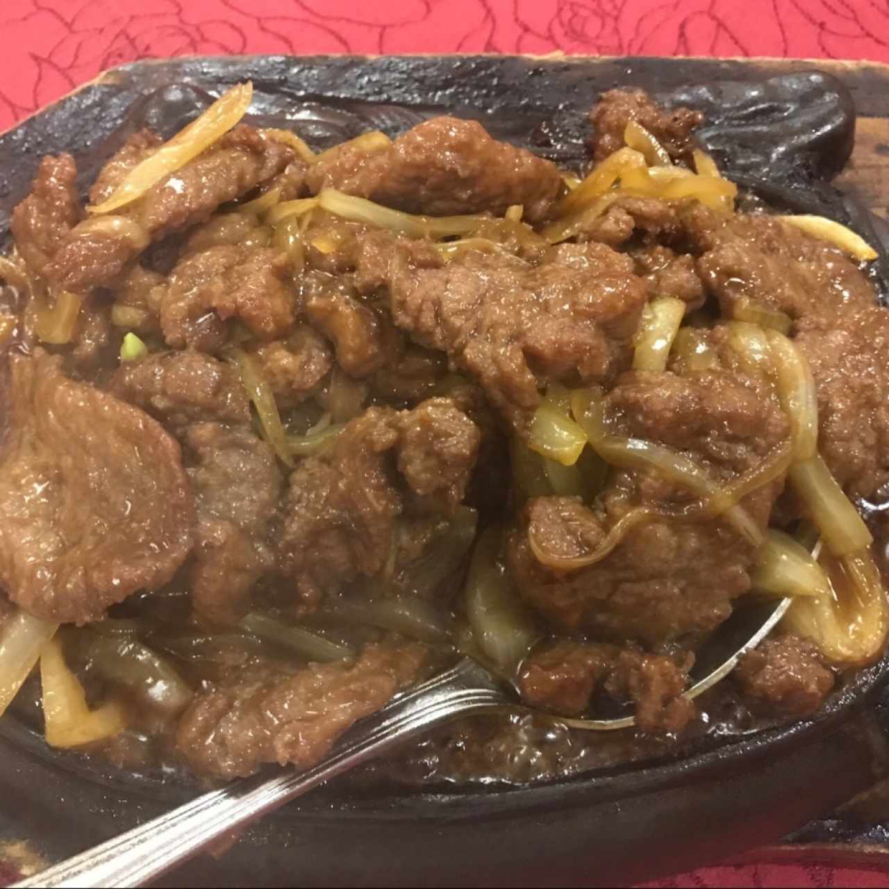 Carne salteada