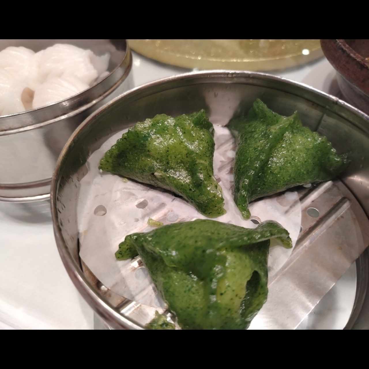 Dumpling de espinaca 