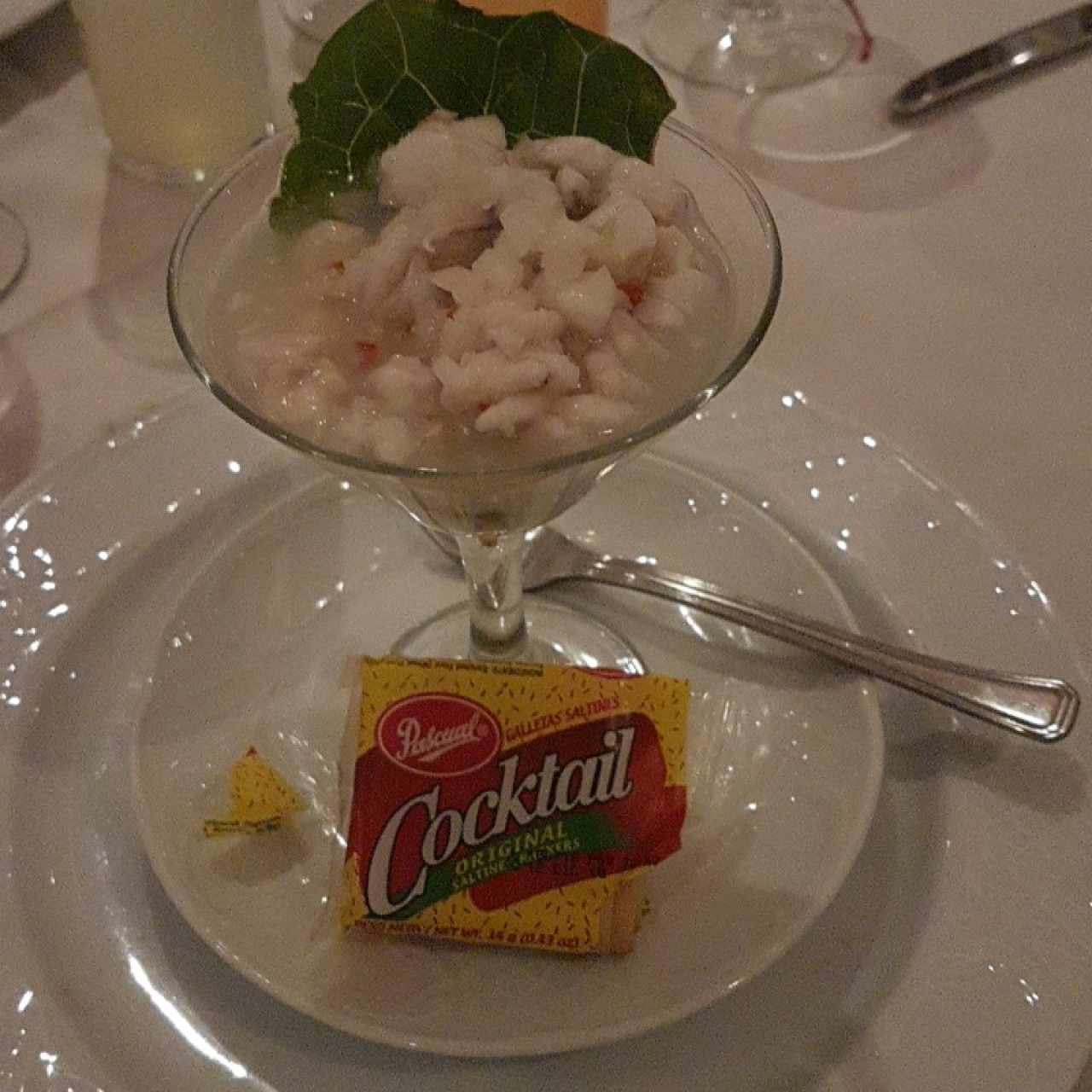 ceviche de corvina