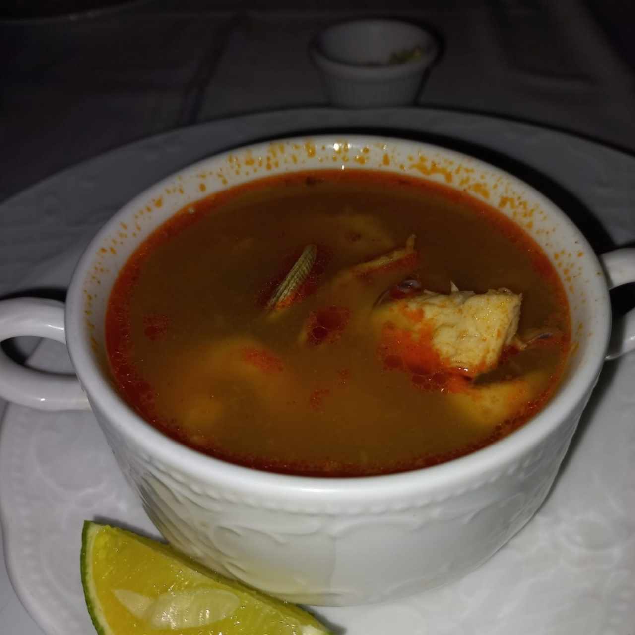sopa de mariscos