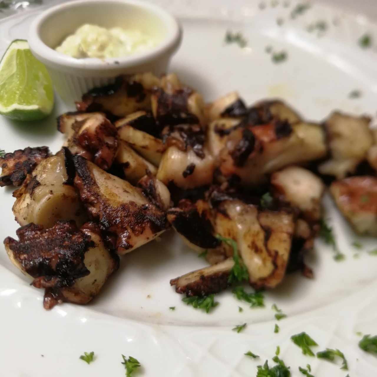 Pulpo a la plancha 