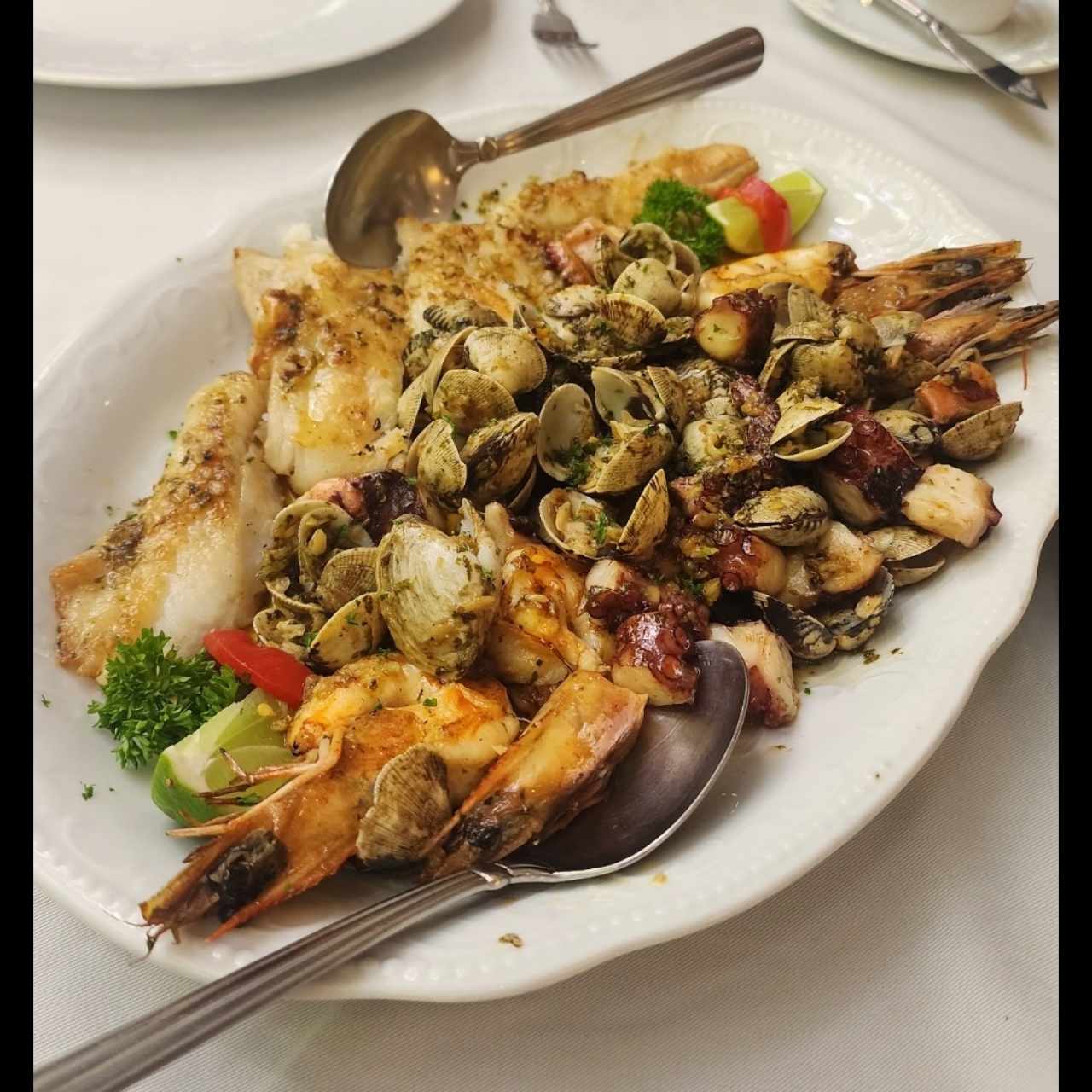 Parrillada de Mariscos - Dos personas