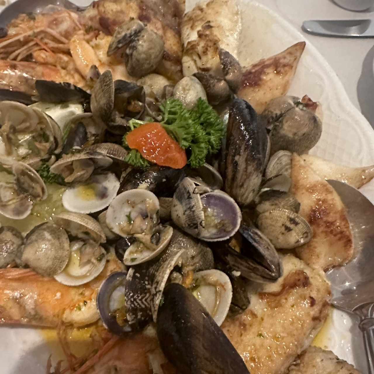 Parrillada de Mariscos - Dos personas