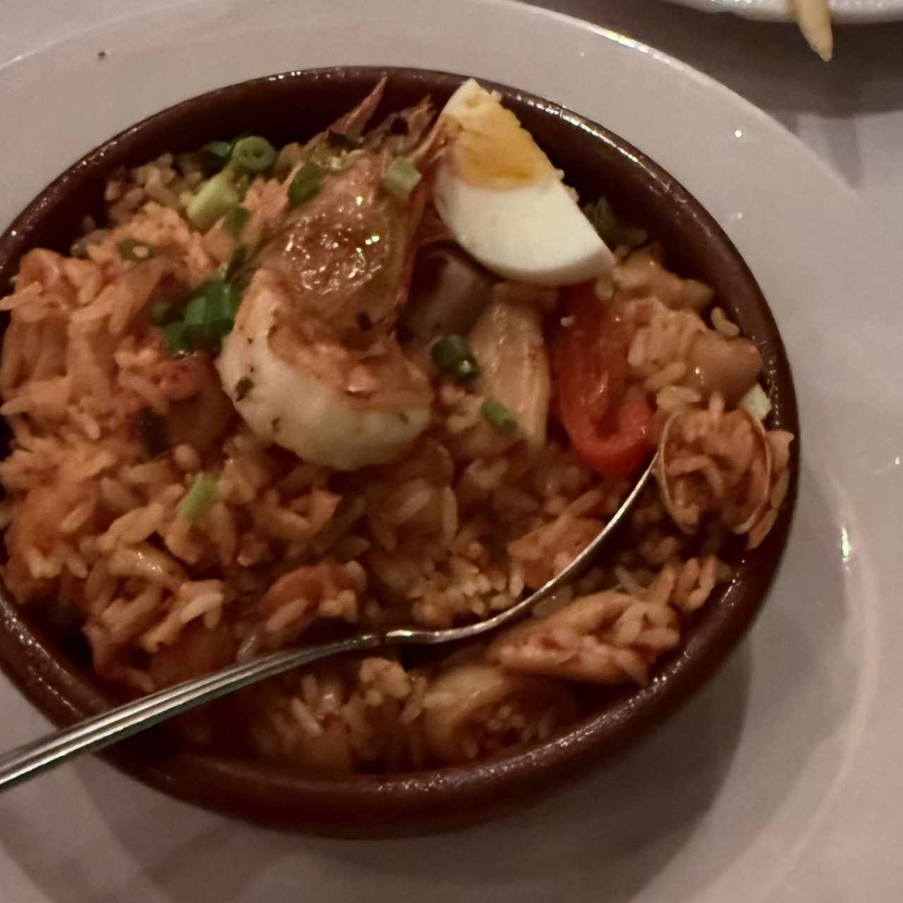 Platos Fuertes - Paella de Mariscos