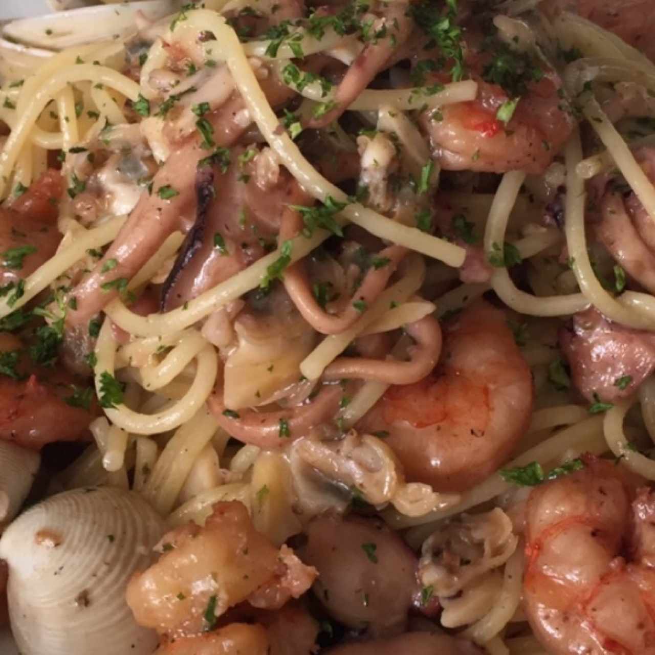 espaguetti a la marinera