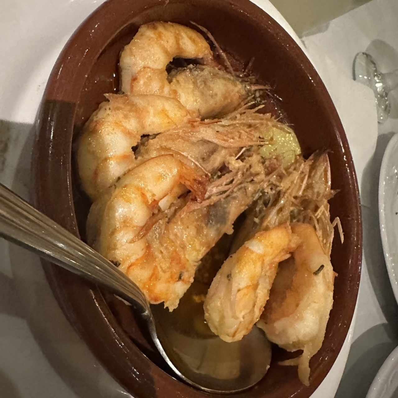Langostinos en Mantequilla o al Ajillo